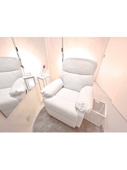 個室があるサロン