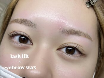 リル(Lile)/lash lift × eyebrow wax