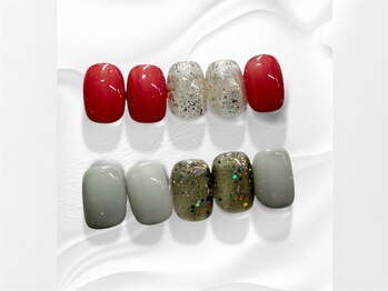 ユメノソラ 越谷店(yumeno空)/塗りかけデザイン ¥3900