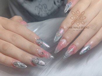 ウメネイルスタジオ(UME NAIL STUDIO)/題長さだしやり放題×つけ放