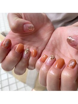Mネイルアンドカフェ シェレステ/秋先取り♪