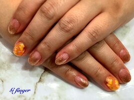 ひまわりネイル☆
