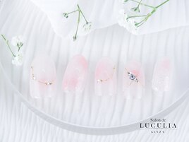 ＃ブライダルネイル チーク