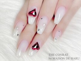 Heart nails.