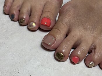 リリ(Rili)/個性派フットネイル