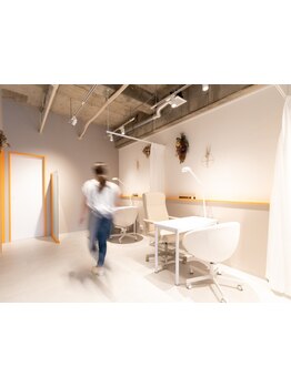 空間にこだわりがあるサロン