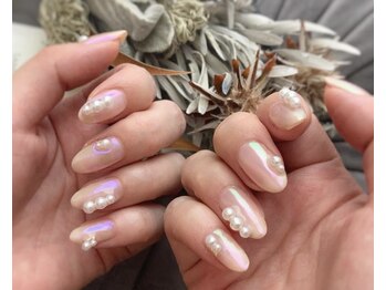 テテネイル(tete.nail)/BIGパーツ×ウル艶パウダー
