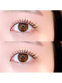 ブラン 長野東口店(Blanc)の写真/イベントシーズンは華やかな目元で♪地まつげのようなマツエク～束感流行デザインまで★マスカラパーマも◎