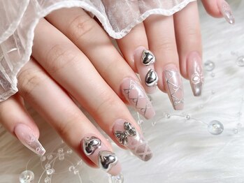 Y2K リボンネイル