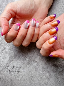 クレアネイル(claire.nail)/デザインマグネットネイル