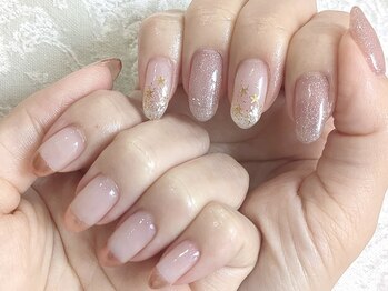 ネイルアンドアイラッシュ アヴィ(Nail and Eyelash A'vi)/ハンドジェル☆ニュアンスネイル