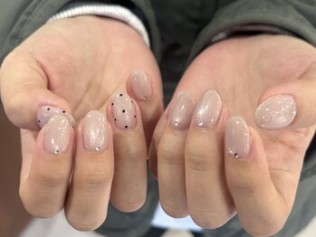 ダイガクドオリ美容室 ネイル(NAIL)の写真/【別府大学近く★】スピーディー×高技術で指先を彩る♪丁寧でモチも◎納得の仕上がりに大満足間違いなし！