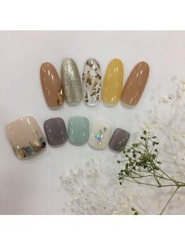 ラルゴ(LARGO)/【オータム＆ウィンターネイル】