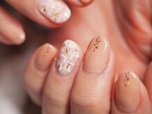 ビューティトリップ(Beauty TRIP)/トレンドのツィード柄ネイル