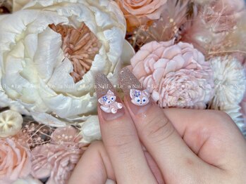 レアネイル 渋谷店(Le’a nail)/フラッシュ☆グラデーション