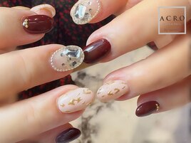 ビジューネイル☆