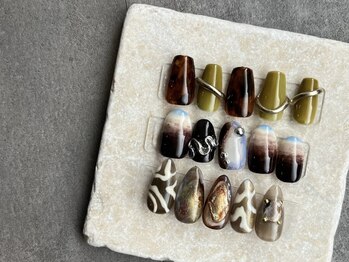 クレビア(CREVIA)の写真/《季節で変わる定額コース(カラー変更◎)/持ち込みOKアートやり放題コース》でお客様の"すき!"を叶えます★