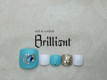 ネイルアンドまつげエクステのお店 ブリリアント 草加(Brilliant)/Foot 　定額8800円コース