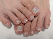 フォルサ(Forca)/ラメグラデーションフットネイル