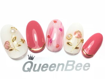 クインビー(Queen Bee)/定額サンプルジェルネイル