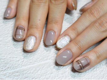 ユニネイル(uninail)/スターギャラクシー×チェック