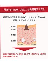 ロコモ 美容矯正サロン(Locomo)/優しい低周波でシミケア