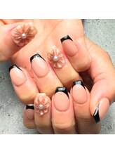 シャナレブレ(Xanaleble)/ぷっくりフラワーネイル