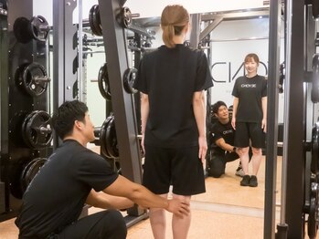 ビヨンド 巣鴨店(BEYOND)の写真/ヒップやくびれなど、気になる箇所の筋肉を徹底アプローチいたします!!トレーニング後の達成感に感動!!