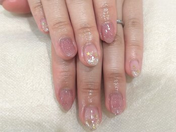 ネイルアンドアイラッシュ アヴィ(Nail and Eyelash A'vi)/ハンドジェル☆ニュアンスネイル
