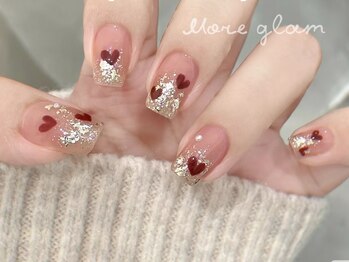 モアグラム 原宿竹下口店(More Glam)/バレンタイン持ち込みデザイン