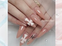 ピオミエルネイル 新宿(pio miel nail)/きれいめクロスデザイン