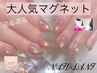 【オフ０円】1番人気!!マグネットネイル ￥5990　《スタッフ限定》