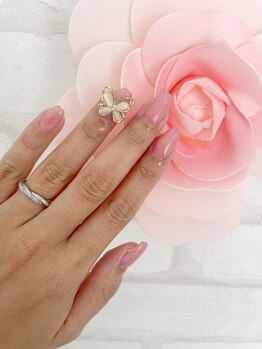 maoジェルラメグラデーション　