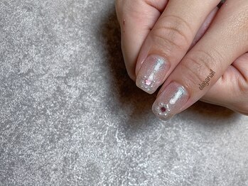 エレガネイル(elega nail)/お花*キラキラネイル