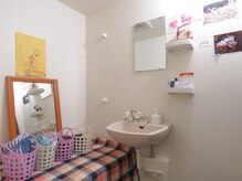 大分市の筋膜リンパサロン グリゾーン(GREzone)の雰囲気（着替え＆更衣スペースあり。仕事帰りに気軽にお越しください。）