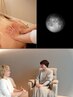 ◯Full Moon 月がたりカウンセリング＆アロマリンパ（ご自宅用バスソルト付）