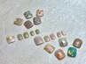 【FOOT】 選べる定額＊フットアートデザイン ¥7,500