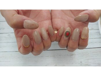 ミア(mia)/フワモコ★シンプルネイル