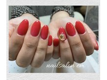 エム(em)/春★ビジューネイル