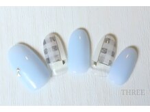 スリー 自由が丘(THREE)/ギンガムチェックネイル