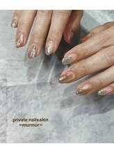 プライベート ネイルサロン マーマ(murmur)/塗りかけネイル