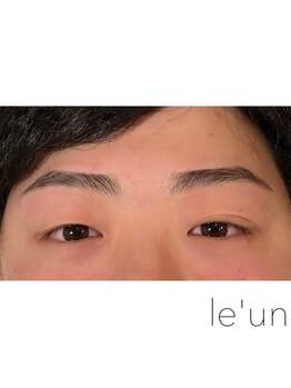 ルアン 表参道店/メンズ美眉毛スタイリング