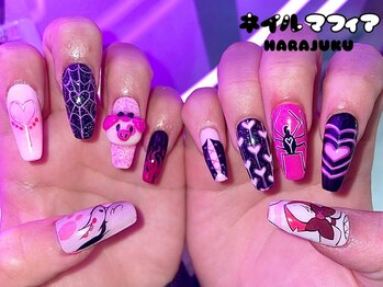 ネイルマフィア 原宿(NAIL MAFIA)/キャラ/モチーフ/3D