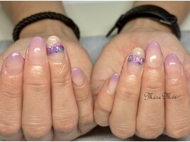 インク×粘土ジェルアート