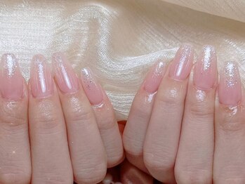 シーアンドビーネイル(C&B Nail)/ラメグラデーション