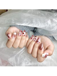 クリスマスネイル