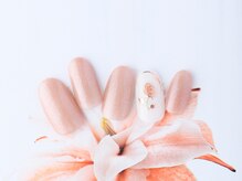 ダッシングディバ アトレ大井町店(DASHING DIVA)/上品バラアートネイル　¥6600