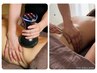 【痩身＆美肌】キャビテーション＋ピーリング＆パック＋オイルリンパ 120分