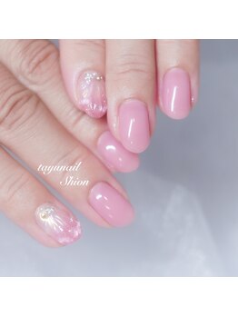 たゆ ネイル(たゆnail)/パラジェルぷっくりシェルネイル