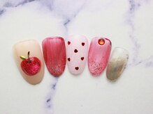 池袋ネイルサロン イイネイル(Ee-Nail)/リンゴネイル初回￥6980